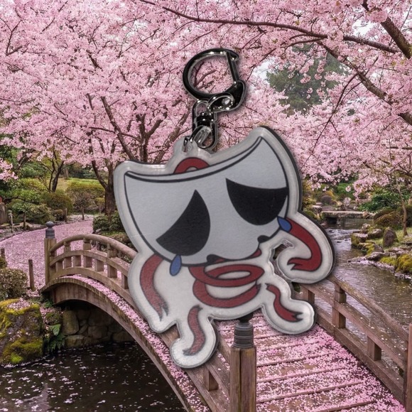 Other - The Amazing Digital Circus Gangle Sad Mask Acrylic Keychain Bag Charm New